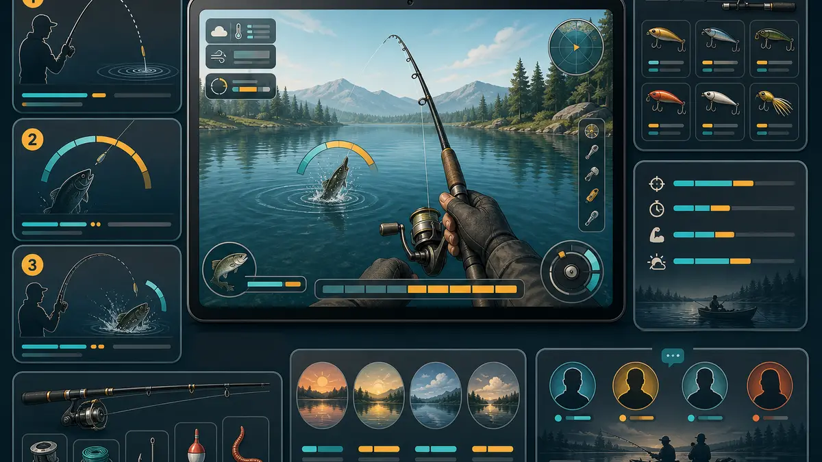 HitJuwa educational graphic for Complete Guide to Free Fishing Games Online