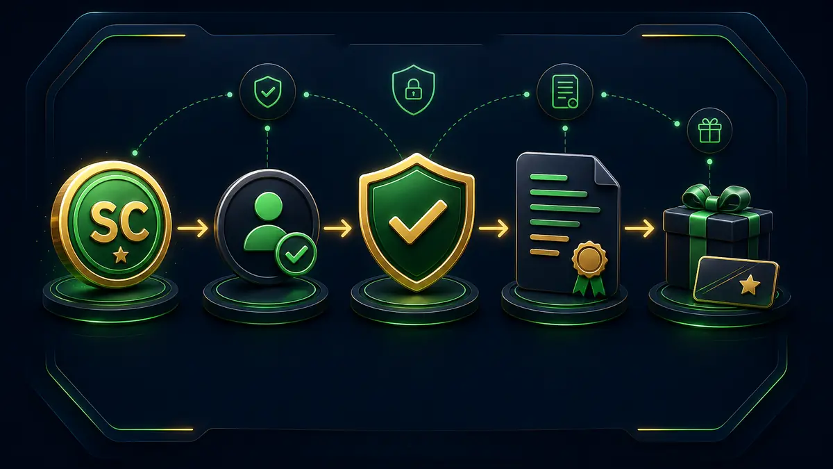 HitJuwa educational graphic for Free Sweep Coins at HitJuwa: Rules and Prize Requests