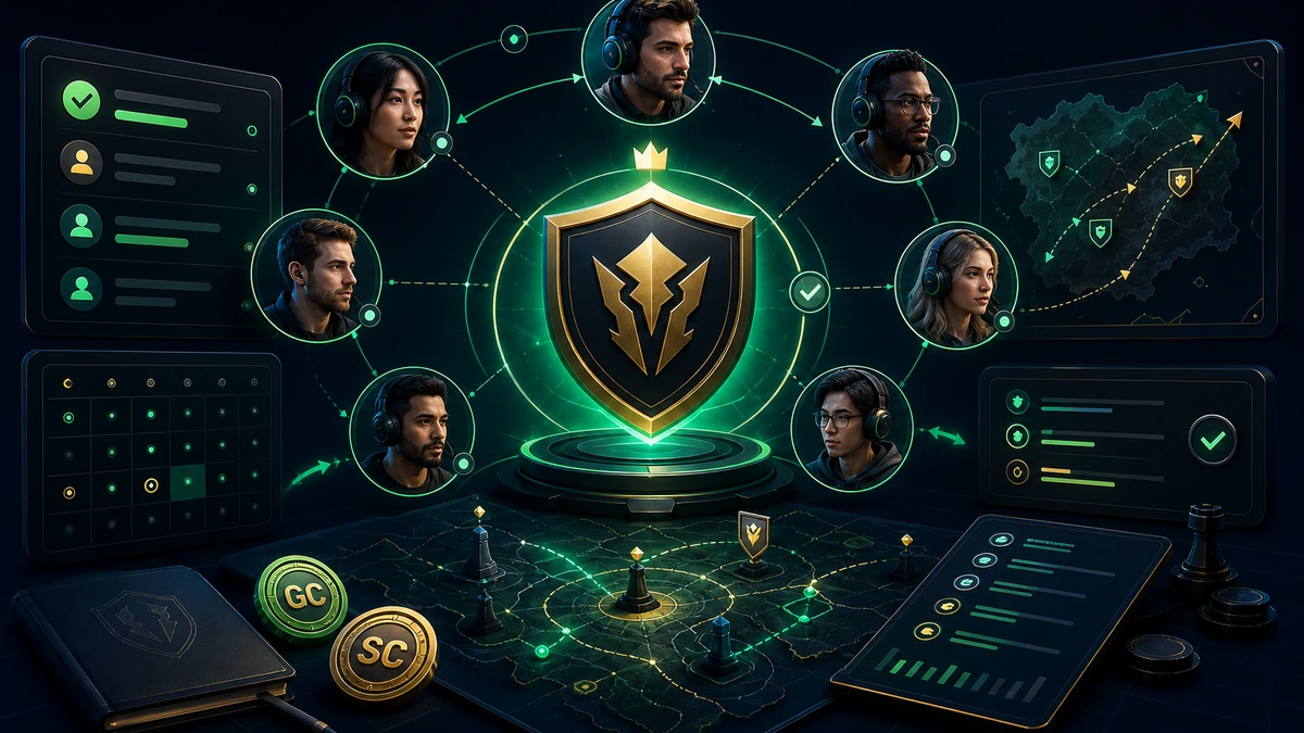HitJuwa educational graphic for How to Join a Clan at HitJuwa and Win Together